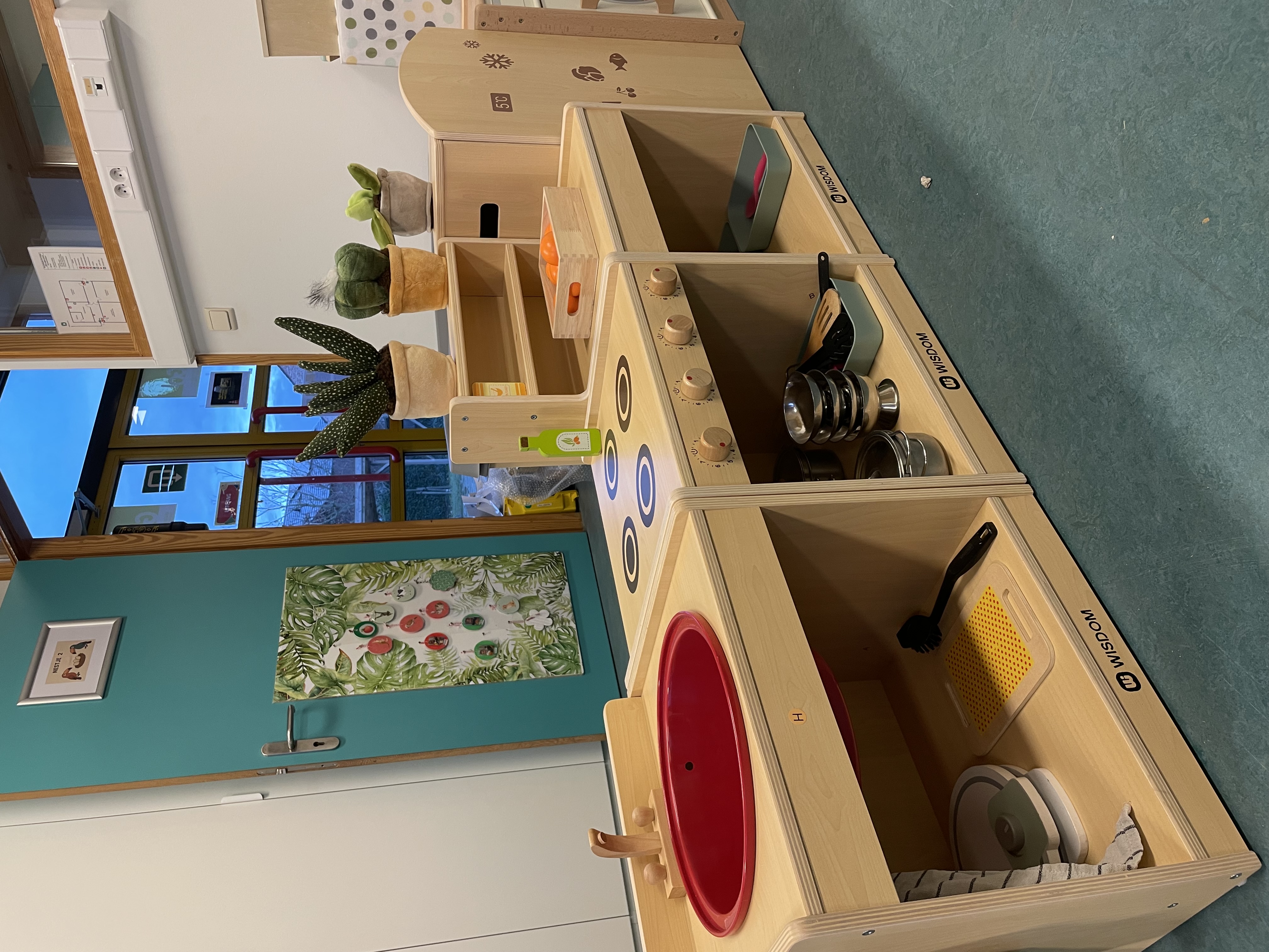 Wisdom - Speelkeuken indoor Owlaf: stimuleert creativiteit en coöperatief spel. Maak leren leuk en spannend.