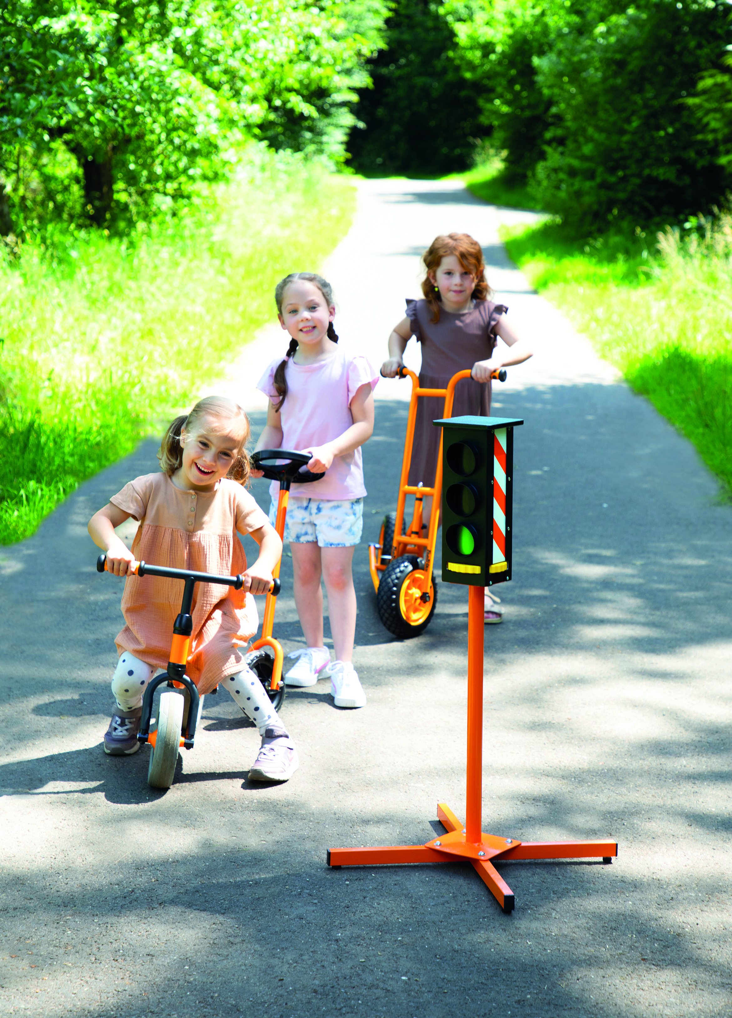 Verkeerslicht fietsparcours
