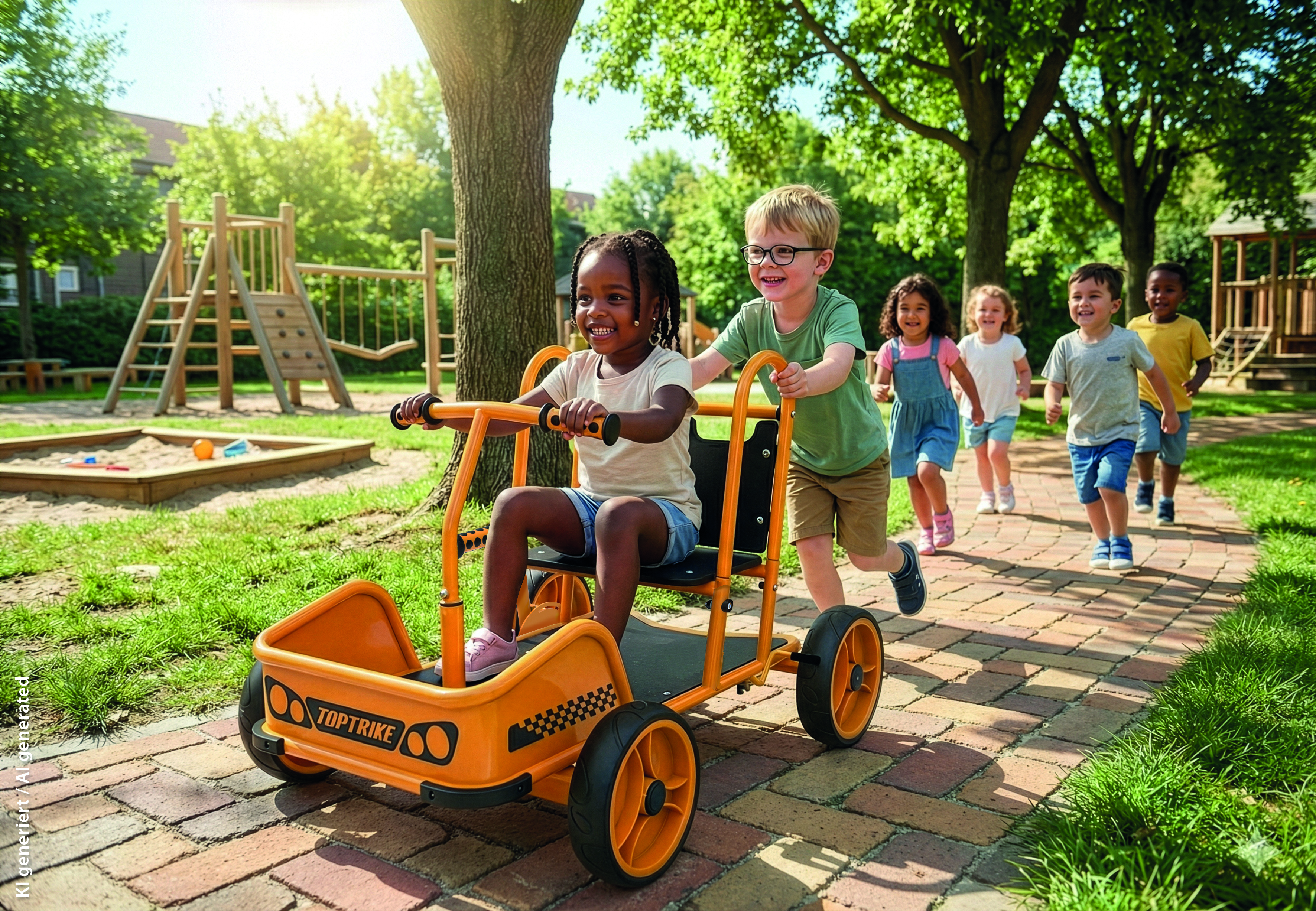 Buddy car push & drive
