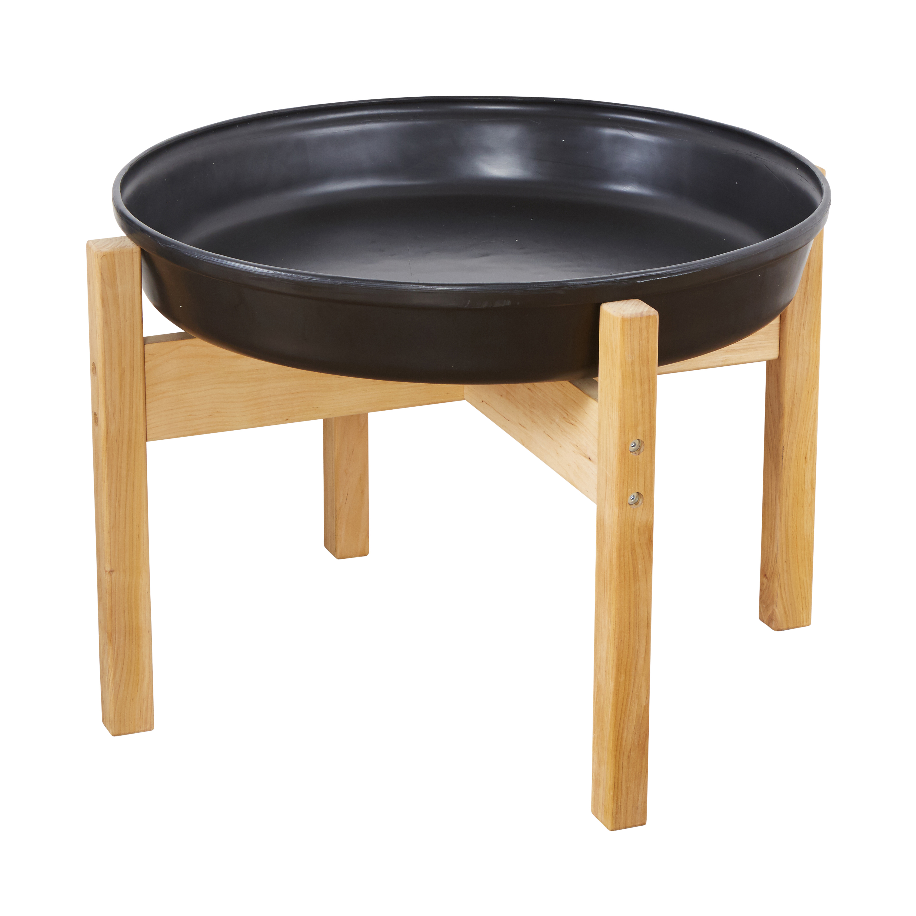 De speelbak diep zwart is de perfecte basis voor sensorisch en creatief spel! en biedt volop ruimte voor kleine wereld avonturen en rommelige speelsessies.